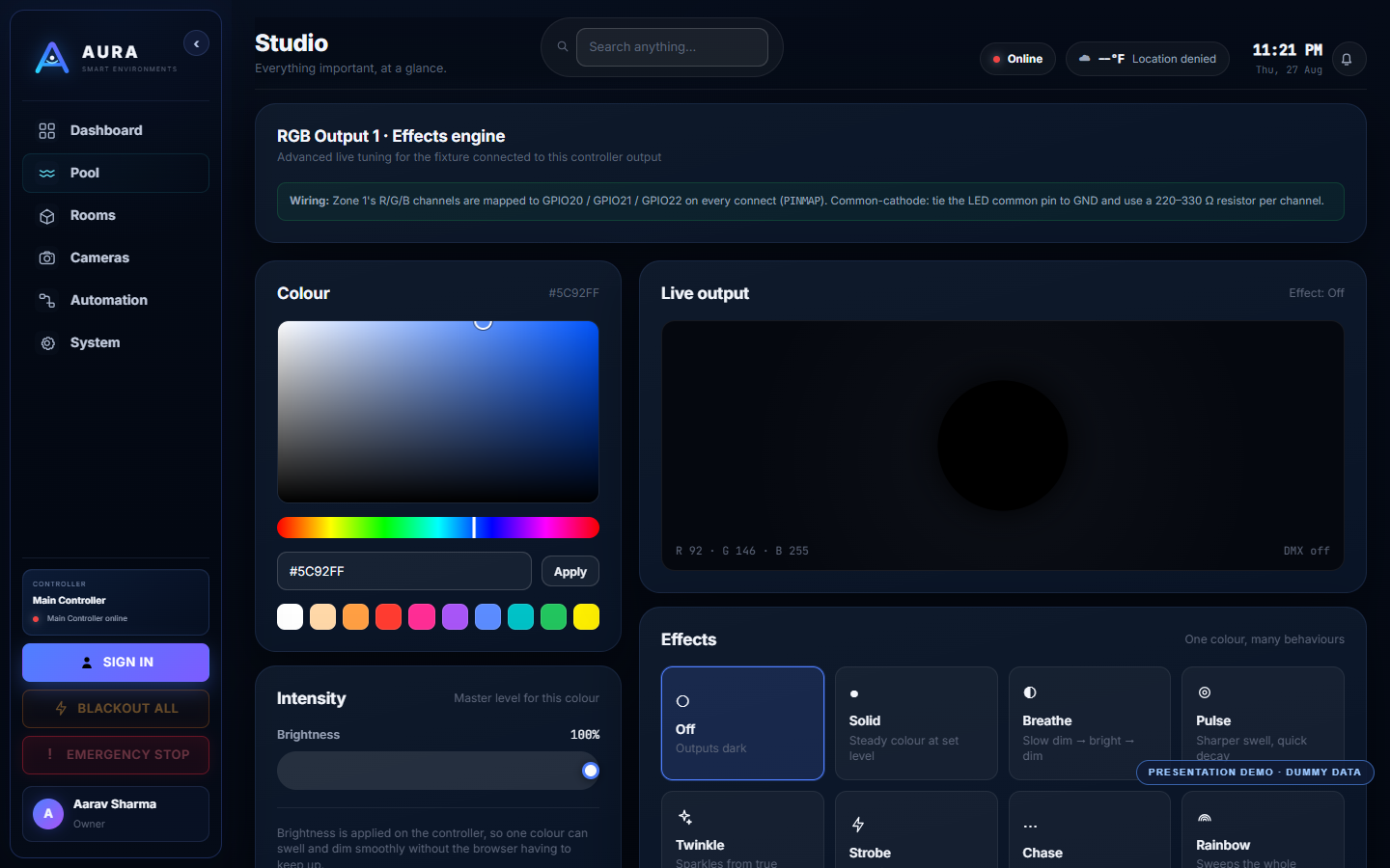 AURA advanced Look Studio
