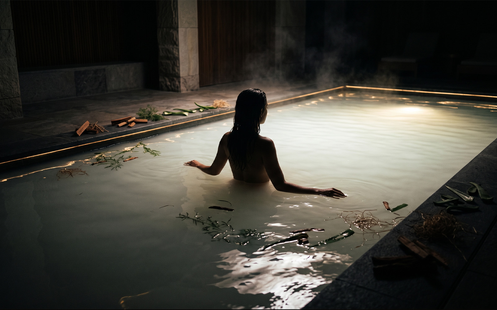 Mukta botanical immersion pool